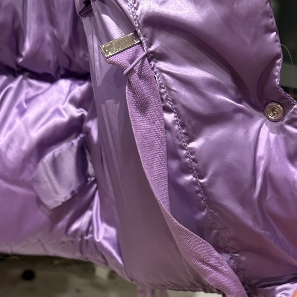 Purple Puffer Jacket, M - Picture 4 of 9